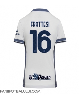 Inter Milan Davide Frattesi #16 Tricou Fotbal Replică 2024-25 Femei Deplasare